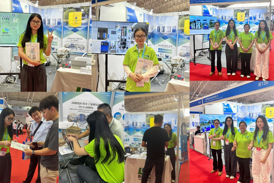 Nuestra empresa brilla en la exposición del Centro Médico Internacional de Beijing, que muestra generadores profesionales de oxígeno médico